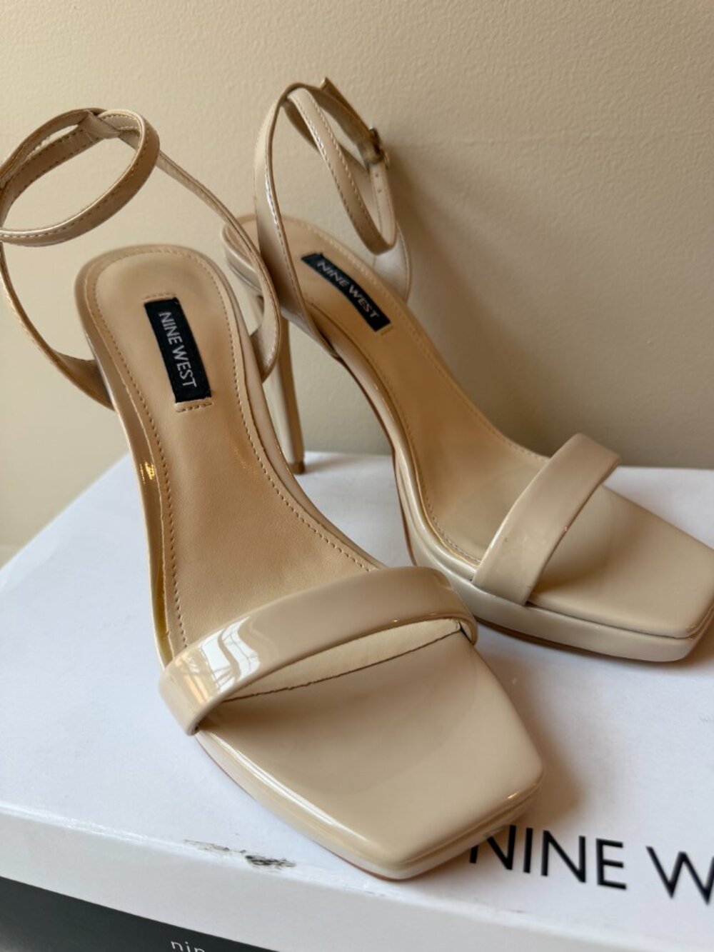 Nine West Nude Stiletto Heels- size 7 - Picture 8 of 8